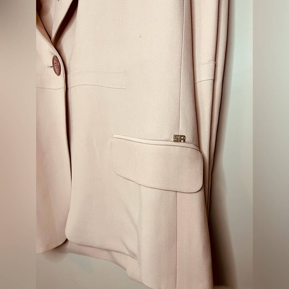 Sonia Rykiel Paris Vintage Lightweight Blazer Size Small - Picture 4 of 11